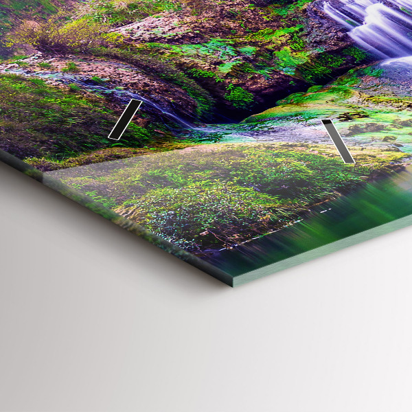 Vízszintes üvegóra Jiulong vízesés, Kína