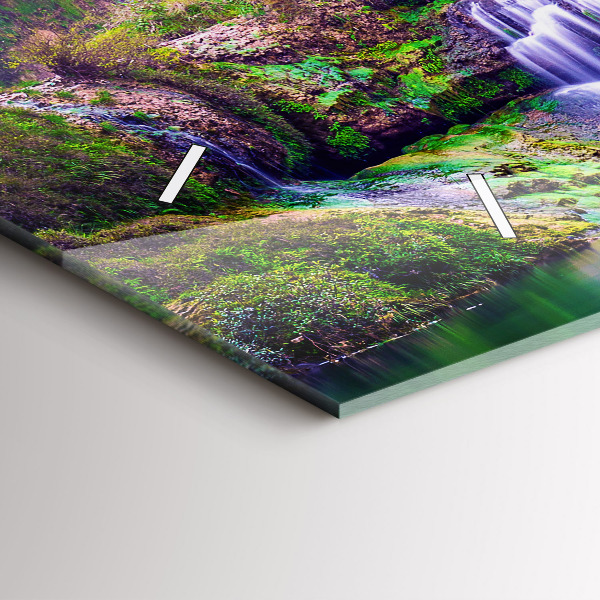 Vízszintes üvegóra Jiulong vízesés, Kína