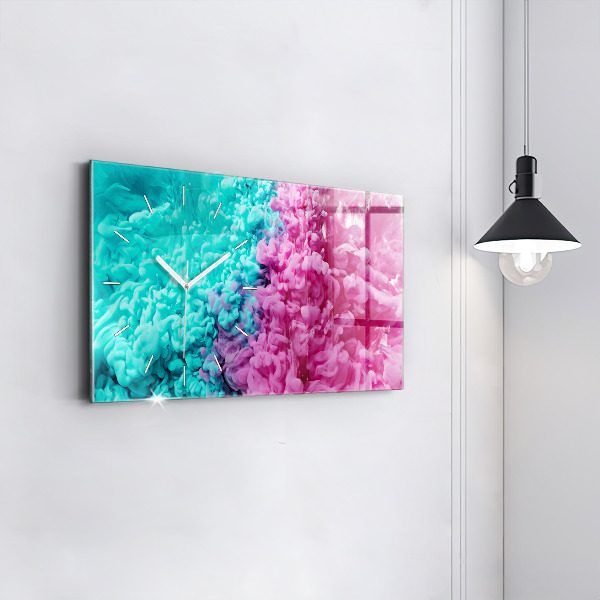 Vízszintes üvegóra Modern művészet - foltok