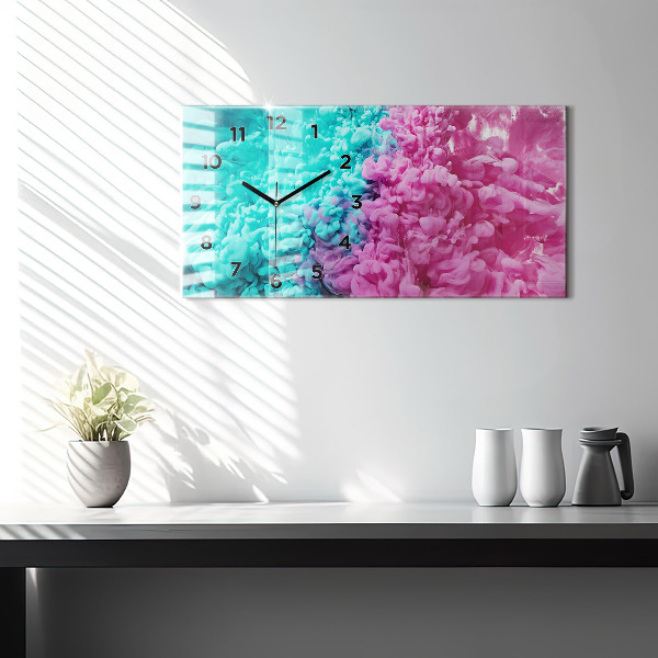 Vízszintes üvegóra Modern művészet - foltok