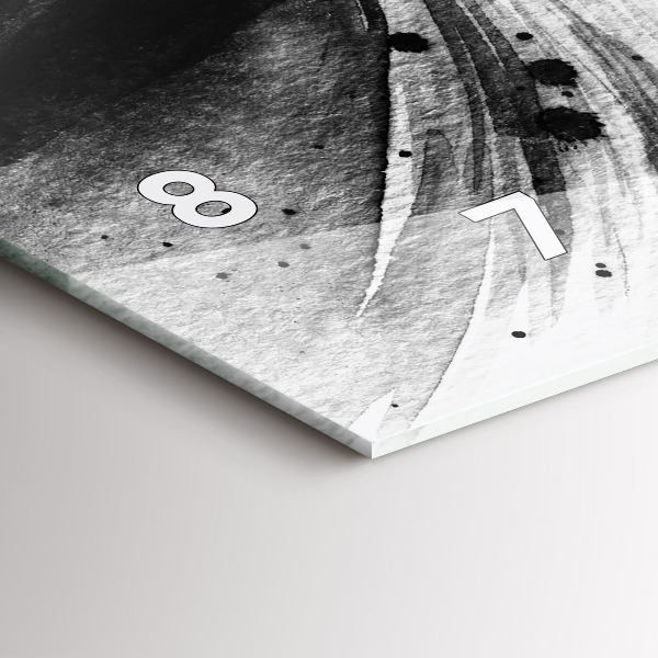 Vízszintes üvegóra Nő kalapban