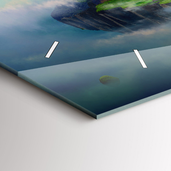 Vízszintes üvegóra Kínai stílusú fantasy jelenetek