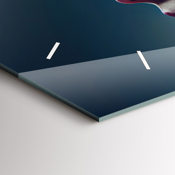 Vízszintes üvegóra Érzelmek absztrakt nő