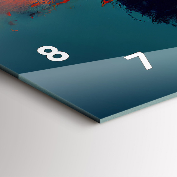 Vízszintes üvegóra Futurisztikus virtuális világ