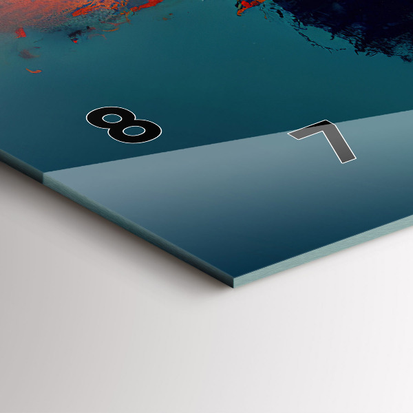 Vízszintes üvegóra Futurisztikus virtuális világ