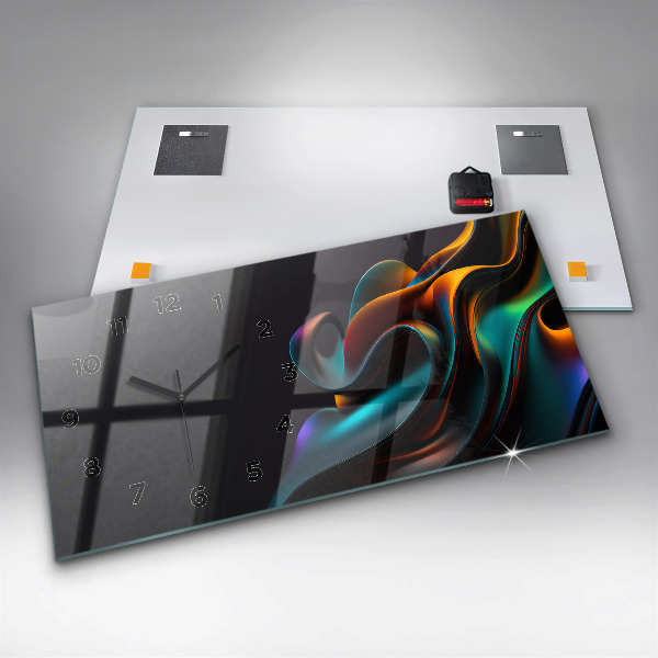 Vízszintes üvegóra Futurisztikus hullám