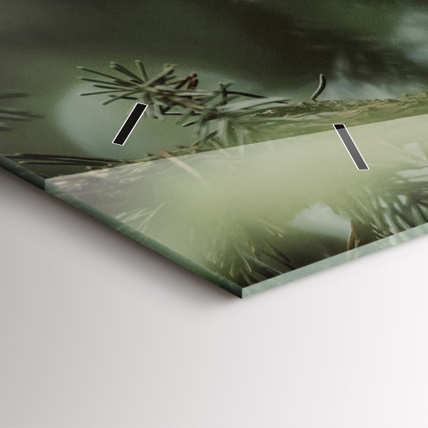 Vízszintes üvegóra Mókus és vad természet