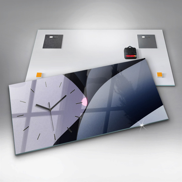 Vízszintes üvegóra Absztrakciós nap