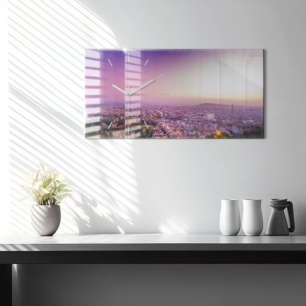 Vízszintes üvegóra Barcelona Bunkers El Carmel