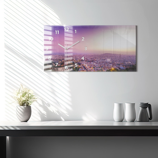 Vízszintes üvegóra Barcelona Bunkers El Carmel