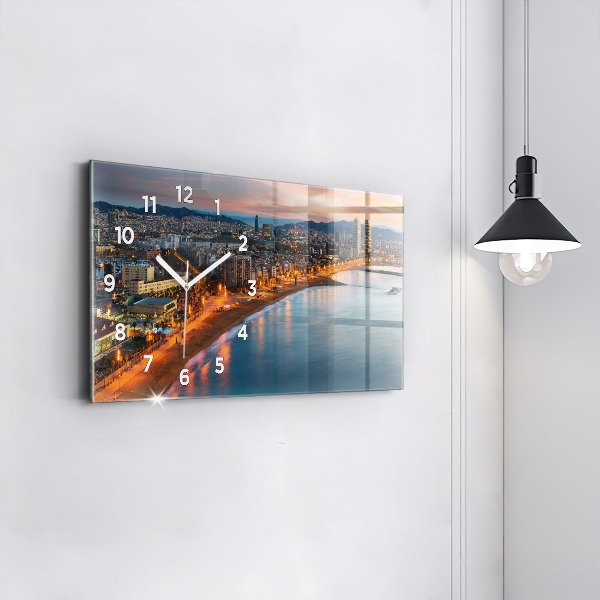 Vízszintes üvegóra Barcelona Beach