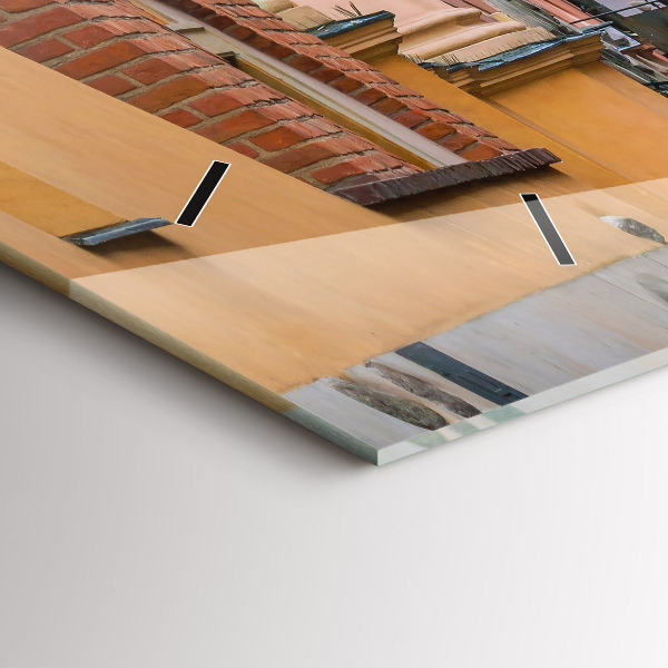 Vízszintes üvegóra Óváros Varsóban