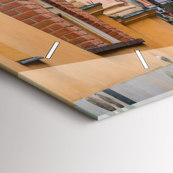 Vízszintes üvegóra Óváros Varsóban