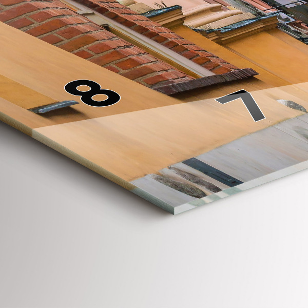 Vízszintes üvegóra Óváros Varsóban