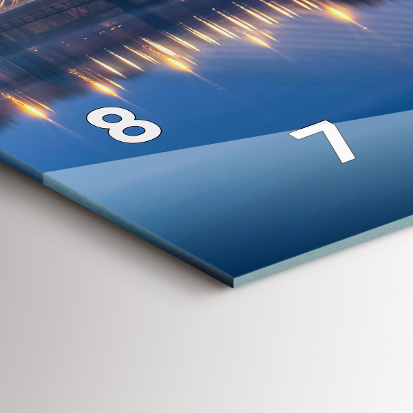 Vízszintes üvegóra Rędziński híd Wrocław