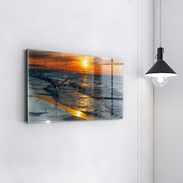 Vízszintes üvegóra Władysławowo Balti-tenger