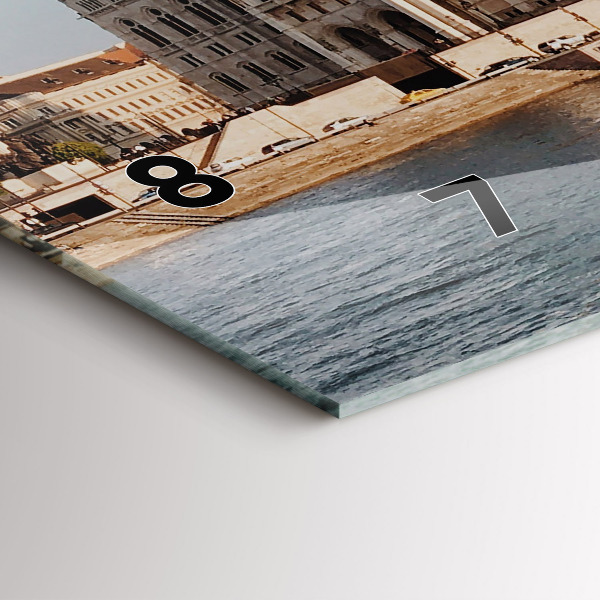 Vízszintes üvegóra Országgyűlés Budapesten