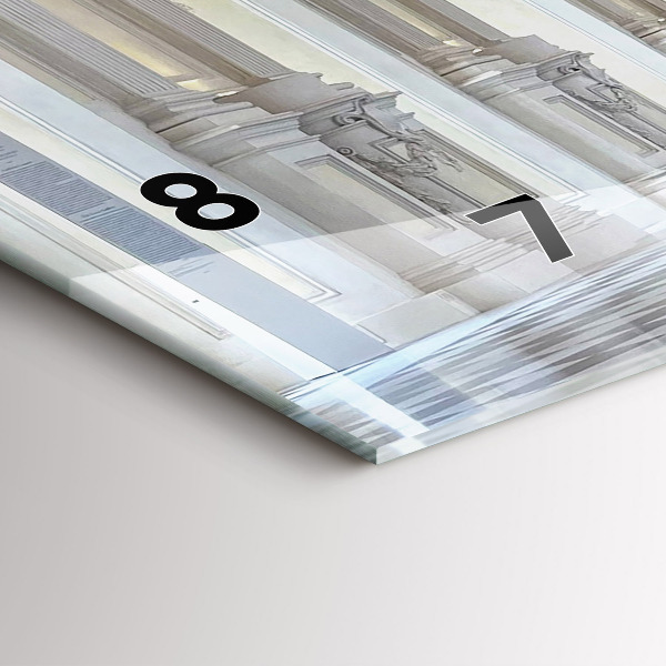 Vízszintes üvegóra La Veneria Reale Múzeum