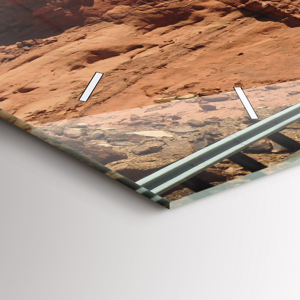 Vízszintes üvegóra 66-os út az Egyesült Államokban