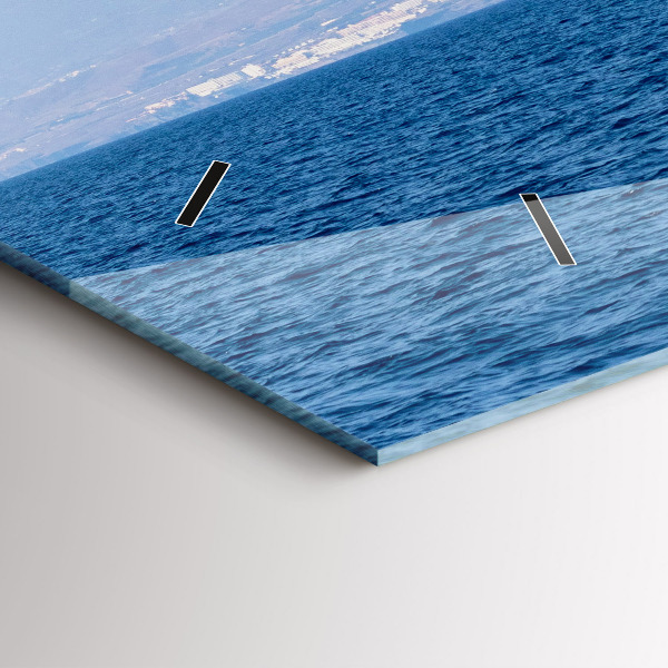 Vízszintes üvegóra Yacht Tenerifén