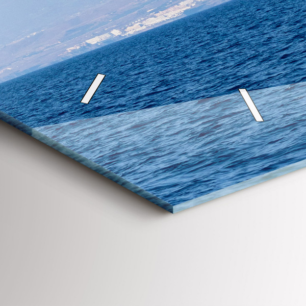 Vízszintes üvegóra Yacht Tenerifén