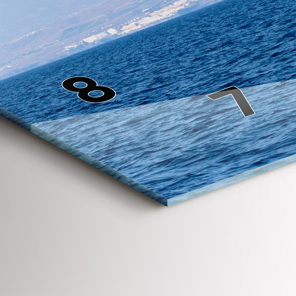 Vízszintes üvegóra Yacht Tenerifén