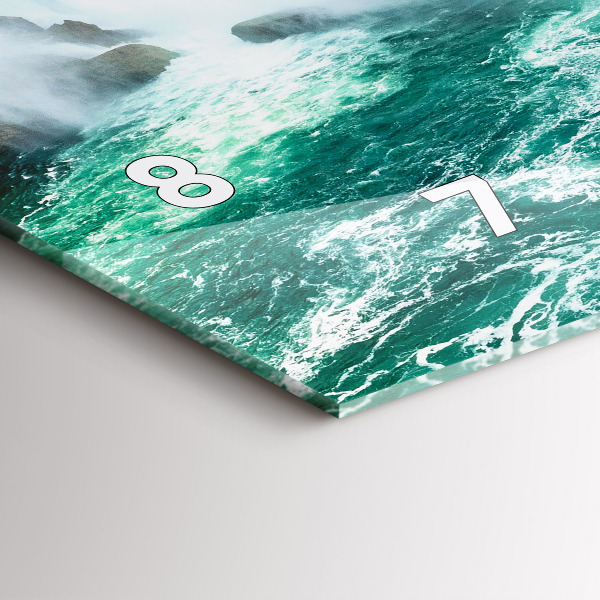 Vízszintes üvegóra Niagara hajó