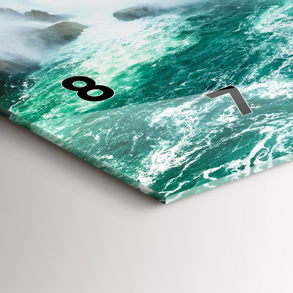 Vízszintes üvegóra Niagara hajó