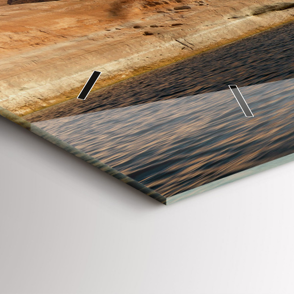 Vízszintes üvegóra Személy vízisí