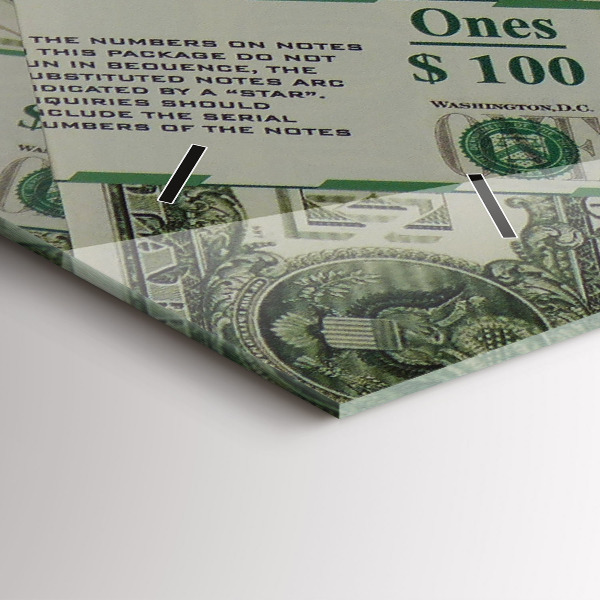 Vízszintes üvegóra 1 amerikai dollár