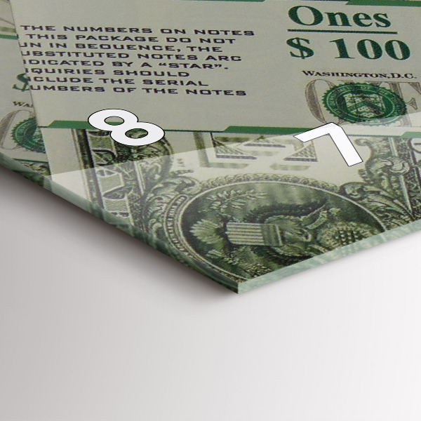 Vízszintes üvegóra 1 amerikai dollár