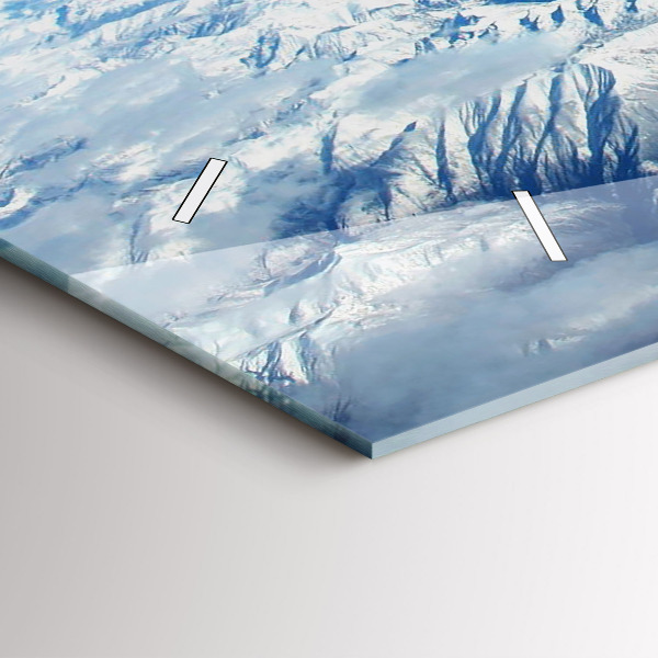 Vízszintes üvegóra Halászhajó a kikötőben