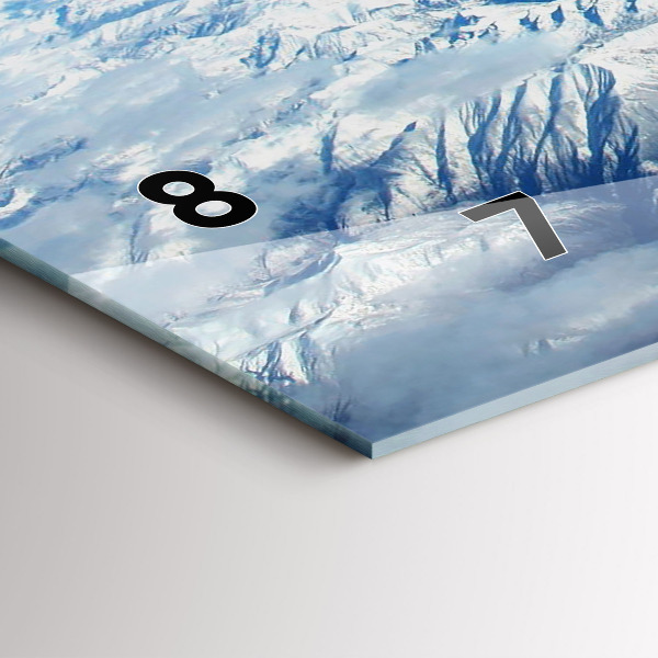 Vízszintes üvegóra Halászhajó a kikötőben