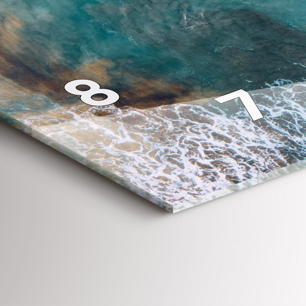 Vízszintes üvegóra Fjordok Costa Blancában