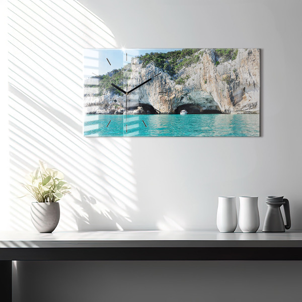 Vízszintes üvegóra Víz alatti barlang