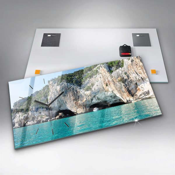 Vízszintes üvegóra Víz alatti barlang