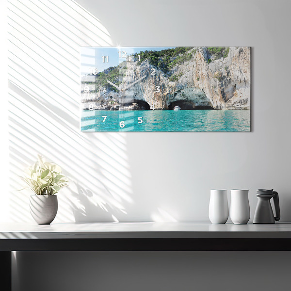 Vízszintes üvegóra Víz alatti barlang