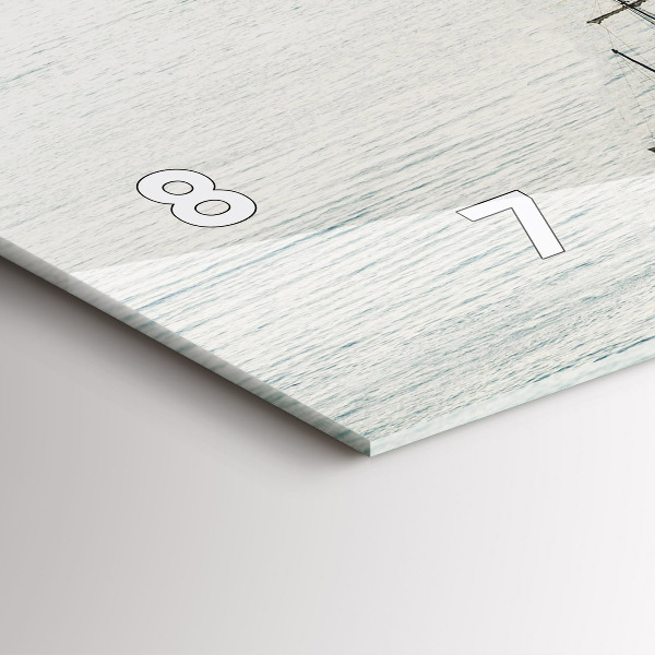 Vízszintes üvegóra Vitorlás Dubrovnikban