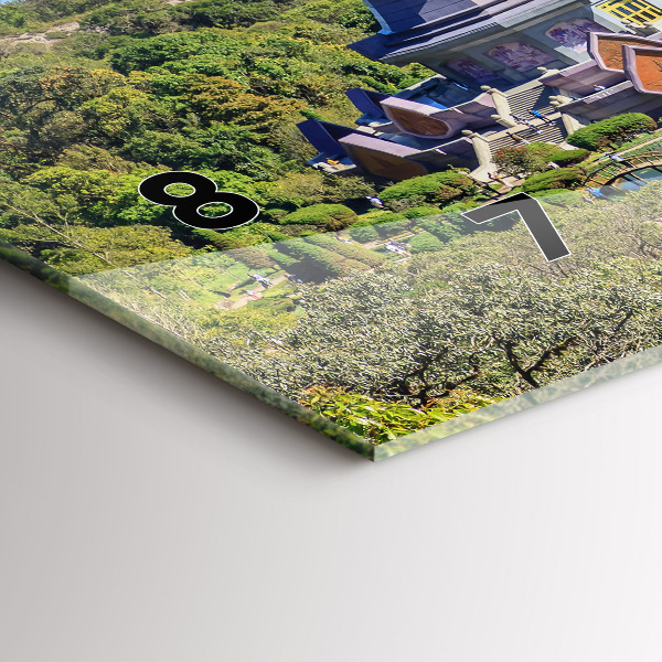 Vízszintes üvegóra Chiang Mai Nemzeti Park