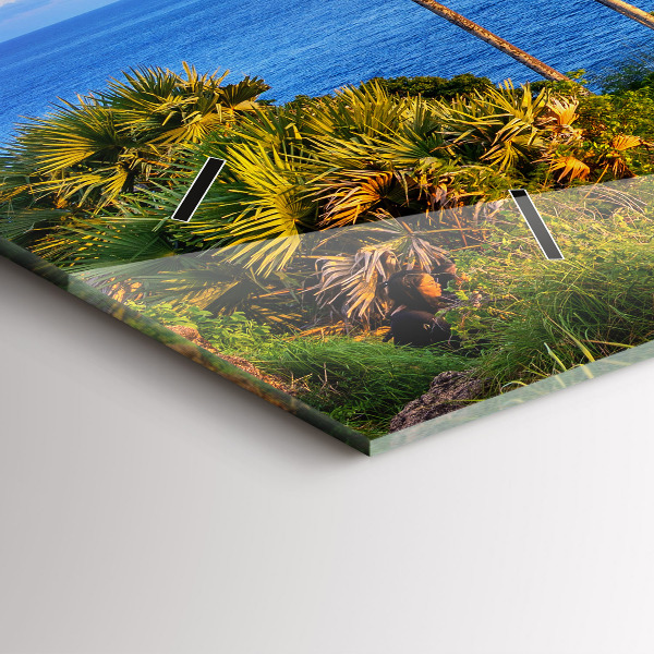 Vízszintes üvegóra Phuket Thaiföldön