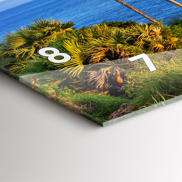 Vízszintes üvegóra Phuket Thaiföldön