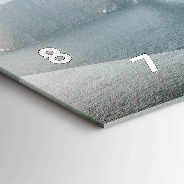 Vízszintes üvegóra Golden Gate híd