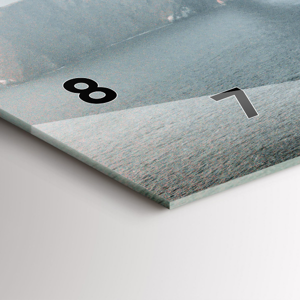 Vízszintes üvegóra Golden Gate híd