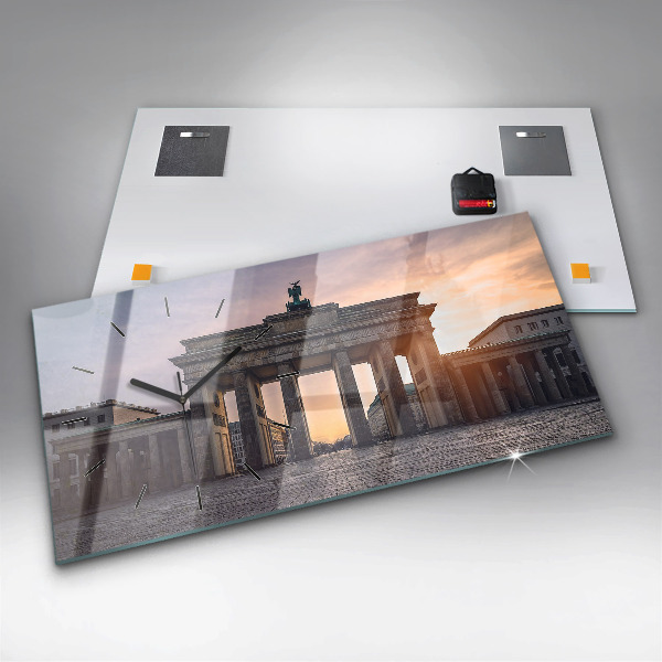 Vízszintes üvegóra Brandenburgi kapu