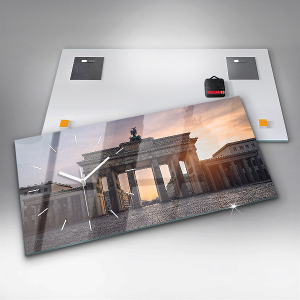 Vízszintes üvegóra Brandenburgi kapu