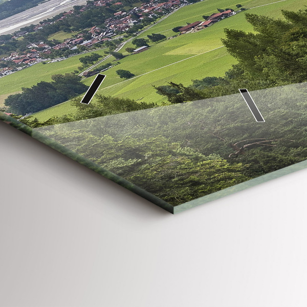 Vízszintes üvegóra Neuschwanstein kastély