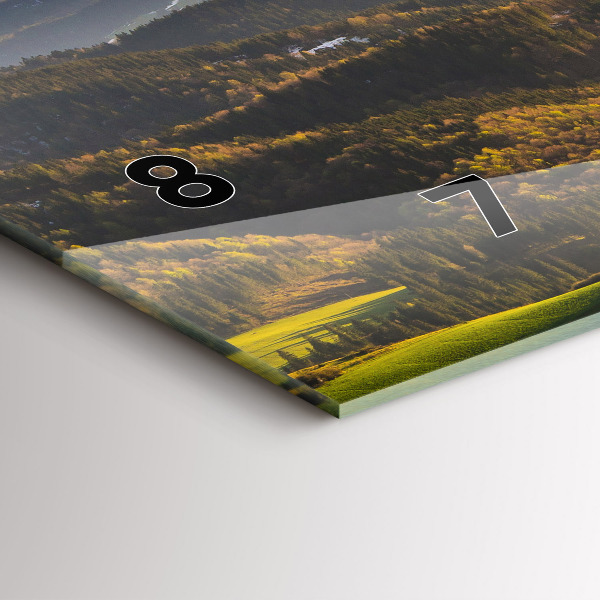 Vízszintes üvegóra Pieniny – Wysoki Wierch