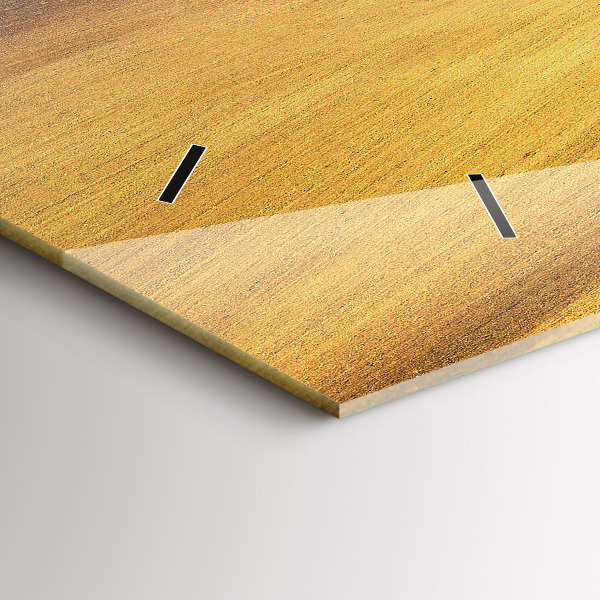 Vízszintes üvegóra Morvaország vidéki táj