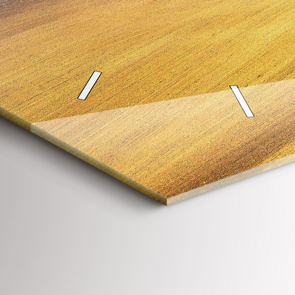 Vízszintes üvegóra Morvaország vidéki táj