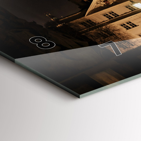 Vízszintes üvegóra Károly híd Prágában